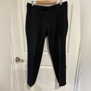 Paul Fredrick Men’s Charcoal colored Dress Pants size 36x30.5